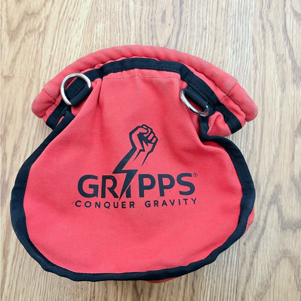 GRIPPS Red and Black Bag